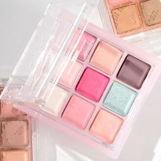 9 Colors Chocolate Eyeshadow Palette - #CC06 Heartbeat Guava #CC06 - 9g