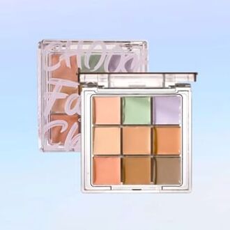 9 Colors Concealer Palette - Dream Garden #1 Commuting Partner