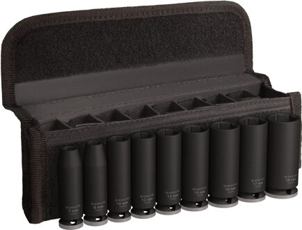 9-delige Krachtdoppenset 63 mm | 7, 8, 10, 12, 13, 15, 16, 17, 19 mm - 2608003037