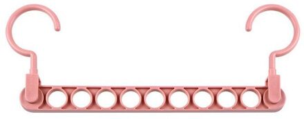 9 Gaten Kleerhangers Closet Organizer Space Saving Kledingrek Multifunctionele Vouwen Droogrek Organizer 04