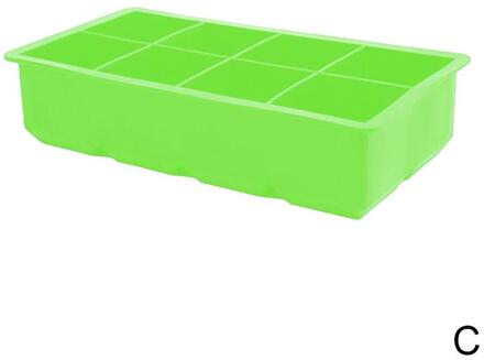 9 Holte Siliconen Ijs Lade Bal Maker Vorm Maker Ice Molds Popsicle Keuken Mold Cube J1O6 grijs