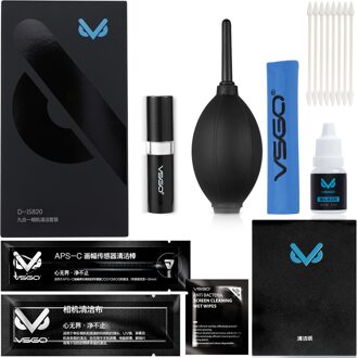 9 In 1 Camera Cleaning Kit Schoon Voor Digitale Dslr Lens Sensor Ccd/Cmos Filter