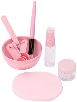 9 In 1 Mengkom Borstel Lepel Stok Beauty Make Up Set Voor Gezichtsmasker Gereedschappen Vrouwen Make-Up Tool kits Pincel Maquiagem