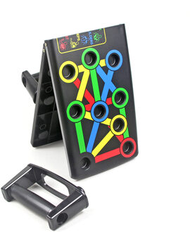 9 In 1 Push Up Board Board Met Handvat Opvouwbare Spier Oefening Body Building Fitness Apparatuur Uitgebreide Push Up Stand