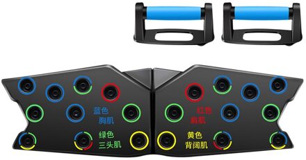 9 In 1 Push-Up Stands Board Push Ups Body Building Home Fitness Oefening Gereedschappen Spier Training Sport Stand voor Gym