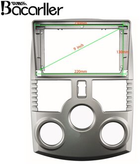 9 Inch Auto Audio Frame Gps Navigatie Fascia Panel Auto Dvd Plastic Frame Fascia Is Geschikt Voor Toyota Rush/daihatsu Terios type 1
