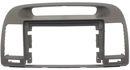 9 Inch Auto Radio Dashboard Fascia Voor Toyota Camry 5 2002-2006 Auto Stereo Panel Mounting Dual Din Cd dvd Frame + Harnas grijs / enkel en alleen kader kit