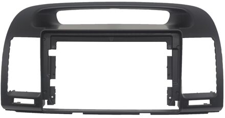 9 Inch Auto Radio Dashboard Fascia Voor Toyota Camry 5 2002-2006 Auto Stereo Panel Mounting Dual Din Cd dvd Frame + Harnas zwart / enkel en alleen kader kit
