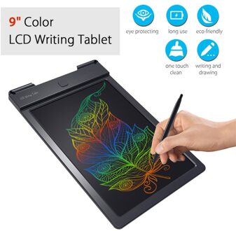 9 Inch Kleuren Lcd Schrijven Tablet Handschrift Pads Darwing Board Rewritable Voor Kinderen Elektronische Grafische Tablet