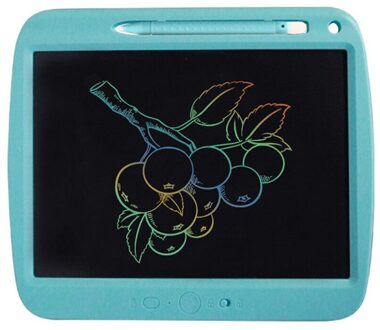 9 Inch Lcd Kleur Oplaadbare Kinderen Schrijfbord Schrijfblad Elektronische Tekentafel Voor Kinderen En Volwassenen Blauw