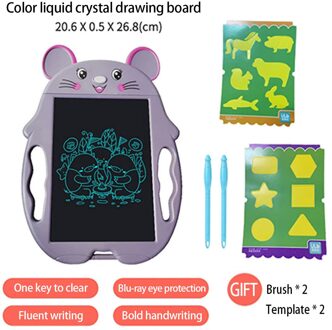 9 Inch Lcd Schrijven Tablet Peuter Doodle Tekentafel Uitwisbare Herbruikbare Elektronische Tekening Pads Educatief Voor Kinderen Donkergrijs