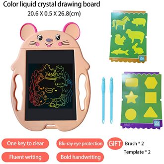 9 Inch Lcd Schrijven Tablet Peuter Doodle Tekentafel Uitwisbare Herbruikbare Elektronische Tekening Pads Educatief Voor Kinderen geel