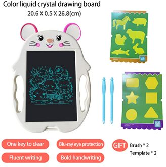 9 Inch Lcd Schrijven Tablet Peuter Doodle Tekentafel Uitwisbare Herbruikbare Elektronische Tekening Pads Educatief Voor Kinderen Zilver