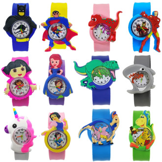 9 Kinds of Animal Team Pony Watch for Children Kids Watches Boys Girls Student Clock Child Quartz Watch for Baby Birthday Gift
