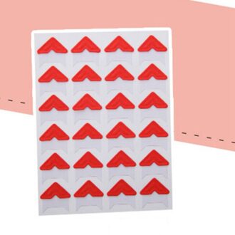 9 Kleur Cartoon Leuke Foto Hoek Stickers Voor DIY Kindje Fotoalbum Of Scrapbook Album 24 pcs/ vel stijl 6