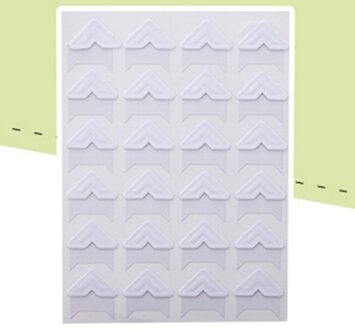 9 Kleur Cartoon Leuke Foto Hoek Stickers Voor DIY Kindje Fotoalbum Of Scrapbook Album 24 pcs/ vel stijl 7