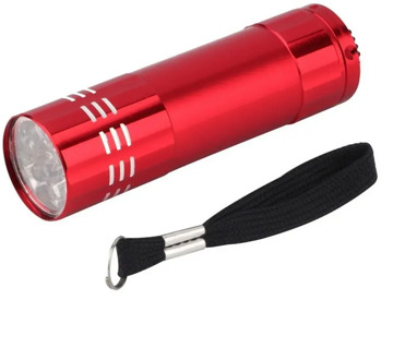 9 led Mini Flashlight white Led Lamp powerful Flash Light Lanterna Protable small pocket torches penlight for hiking camping