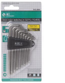 9 Pcs Inbussleutel Sets Torx L Vorm Reparatie Tool Schroevendraaier Tool Set Nuttig