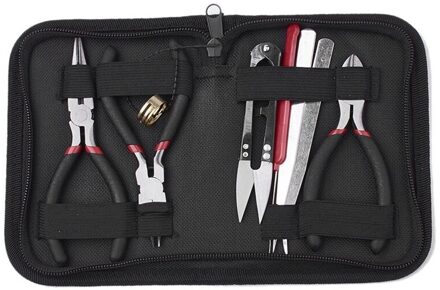 9 Pcs Sieraden Tangen Gereedschap Juwelier Maken Tang Wire Cutter Tang Voor Sieraden Reparatie Sieraden Maken Supplies Set