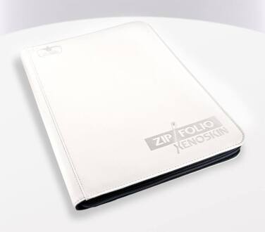 9-Pocket ZipFolio XenoSkin White