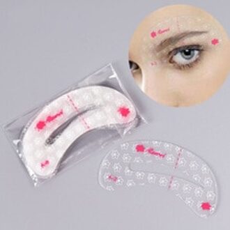 9 Stijlen Herbruikbare Wenkbrauw Kaarten Wenkbrauw Stencil Potlood Voor Wenkbrauwen Enhancer Tekening Gids Kaart Wenkbrauw Sjabloon Diy Make Up Gereedschap