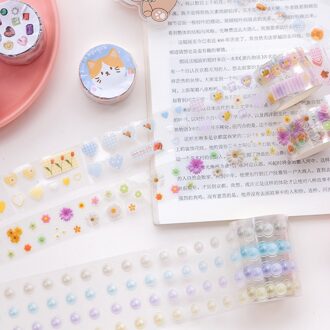 9 Stks/partij Alleen U Weet Serie Leuke Verse Eenvoudige Ins Decoratieve Papier Huisdier Tape