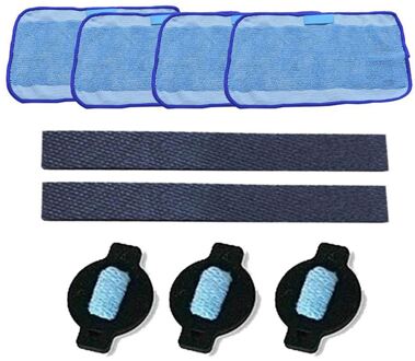 9 Stks/partij Robot Wiel Band Mop Doek Water Cap Vervangend Voor Irobot Braava 320 380 381 380T 390 390T Mint 4200 4205 5200 5200C