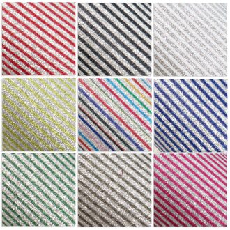 9 Stks/set Regenboog Streep Fijne Glitter Gedrukt Vinyl Stof Faux Lederen Sheet Set Voor Diy Handgemaakte Oorbel Bows, 1Yc9796
