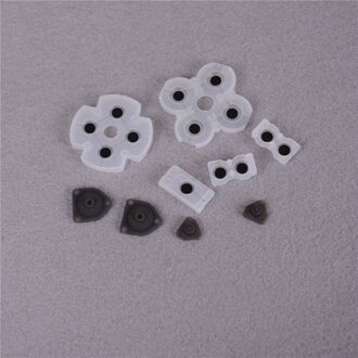 9 Stks/set Silicon Button Pads Silicon Rubber Geleidende Pads-Voor PS4 Controller Reparatie Onderdelen