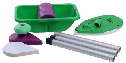 9 Stks/set Verf Roller Lade Spons Pads Kits Huishoudelijke Schilderij Borstel Muur Decoratieve Handgereedschap Thuis Kamer Diy Hand Tool set