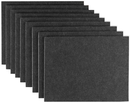 9 Stuks 8 Inch X 6 Inch X 1/5 Inch Meubels Viltjes Zelfklevende, cuttable Vilt Stoel Pads, Anti Scratch Floor