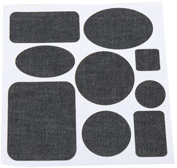 9 Vormen Iron On Patches Denim Jean Reparatie Patches Kleding Reparatie Patch Kit Voor Binnen Jeans En Kleding Reparatie A14 21 8YY605206-C