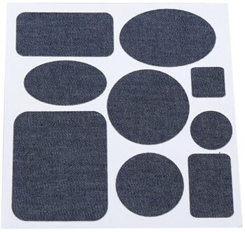 9 Vormen Iron On Patches Denim Jean Reparatie Patches Kleding Reparatie Patch Kit Voor Binnen Jeans En Kleding Reparatie A14 21 8YY605206-E