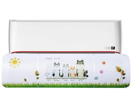 90 Cm Verstelbare Airconditioner Cover Rechte Voorruit Airconditioning Baffle Board Anti-Direct Blazen Huishoudelijke Shield Ka Tong Meng Mao