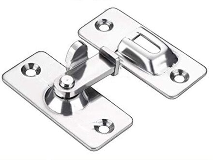 90 Graden Deur Gesp Klink Rvs Haakse Slot Schuifdeur Deur Haakse Venster Badkamer Deur Klink