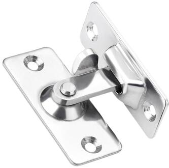 90 Graden Effen Deur Dagschoot 304 Rvs Slot Schuifdeur Haakse Gesp 304 Roestvrij Staal 90 Graden klink