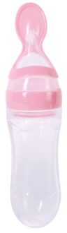 90 Ml Siliconen Squeeze Baby Zuigelingen Rijstgraangewas Flessen Met Lepel Pasgeboren Peuter Feeder Zuigfles 02