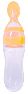 90 Ml Siliconen Squeeze Baby Zuigelingen Rijstgraangewas Flessen Met Lepel Pasgeboren Peuter Feeder Zuigfles 03