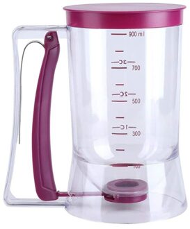 900Ml Beslag Dispenser Pancake Gereedschap Cupcake Batter Dispenser Met Meten Label Maken