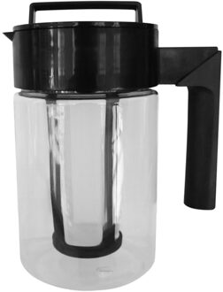 900ML Koude Brouwsel Ijskoffie Maker Luchtdichte Afdichting Siliconen Handvat Koffie Waterkoker antislip siliconen handvat Koffie Waterkoker