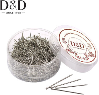 900pcs 26mm Roestvrijstalen Rechte Pins Naaister Fijn Satijn Naaien Head Pins Voor Quilten Sieraden Maken DIY Naaien gereedschap
