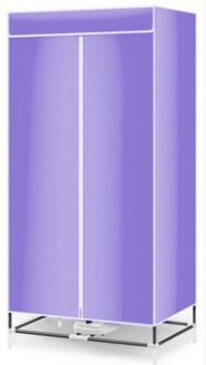 900W Opvouwbare Elektrische Wasdroger, Draagbare Warme Lucht Droger, Snelle Verwarming Wasserij Hanger, Schoen Droger Paars