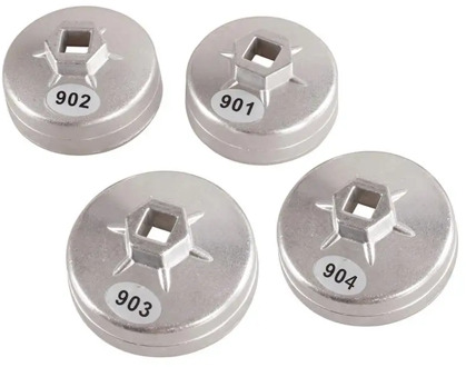901 902 903 904 Cap Oil Filter Wrench 1/2" Square Drive Oil Filter Removel Tools Filter Socket Wrench Spanner Hand Tool