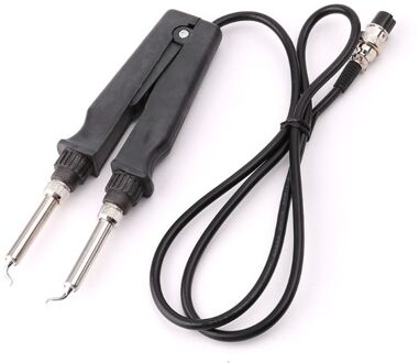 902 ESD SMD Dubbele Soldeerbout Pincet Handvat Clip Verwarming Tang Soldeerstation Accessoires