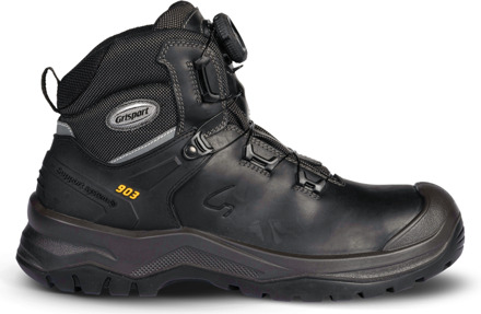 903 - Werkschoenen - met Boa sluiting - Zwart - 46 - S3