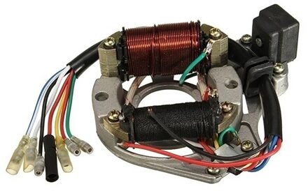 90cc 110cc 125cc Atv Motorfiets Pit Dirt Bike Onderdelen Magneto Coil Stator Plaat Ontsteking Stator Magneto Plaat Dynamo
