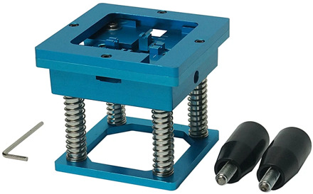 90MM blue BGA Reballing Station Stencils Template Holder Foxture Jig For PCB Chip Soldering Rework Repair
