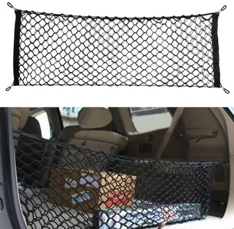 90X35Cm Universele Kofferbak Bagage Opslag Cargo Organizer Nylon Elastische Mesh Netto Auto Styling Opruimen Accessoires