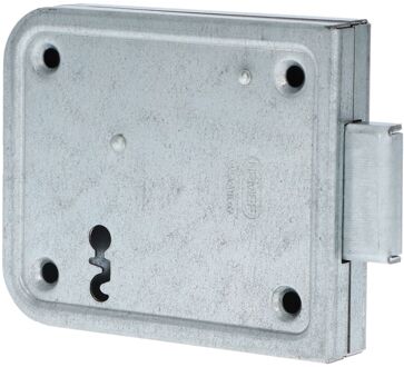 91/11 - Opleg deurslot - Voor buiten - en binnendeuren - Doornmaat 70mm - Met sluitplaat -Met 2 sleutels - In zichtverpakking met stap-voor-stap montagehandleiding en bevestigingsmateriaal