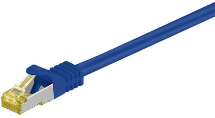 91574 - Cat 7 STP-kabel - RJ45 - 0.5 m - Blauw